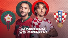 Lịch thi đấu World Cup hôm nay 17/12: Croatia tranh giải ba với Ma rốc