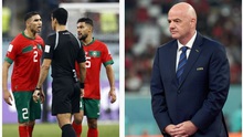 Hakimi đối chất chủ tịch FIFA sau trận thua Croatia