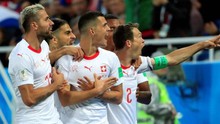 VIDEO bàn thắng Serbia 2-3 Thụy Sĩ