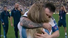 Sự thật về video Messi xúc động ôm chầm lấy mẹ khóc sau khi chiến thắng cúp vàng World Cup 