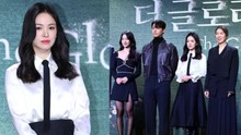 Nhan sắc của Song Hye Kyo tỏa sáng trong buổi họp báo ra mắt phim mới 'The Glory'