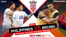 Nhận định bóng đá Philippines vs Brunei (17h00, 23/12), AFF Cup 2022
