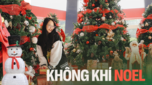Không khí Noel tại các trường ĐH Việt Nam: Đâu cũng rực rỡ như trời Tây, có nơi còn 'tậu' hẳn máy phun tuyết nhân tạo