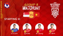 Đội hình ra sân Việt Nam vs Singapore: Tuấn Hải và Văn Quyết đá chính, HLV Park xoay tua