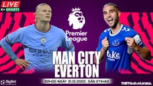 Nhận định bóng đá Man City vs Everton: Ai cản được Haaland?