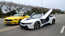 Dân chơi Hà Nội bán cặp Ford Mustang và BMW i8 cùng đời biển 'khủng' giá 5,9 tỷ đồng