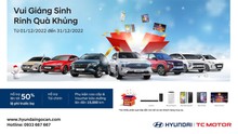Hyundai Ngọc An triển khai tri ân khách hàng khi mua xe trong tháng 12