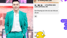 Lê Dương Bảo Lâm nhắn tin nhờ quảng bá MV nhưng bị bóc mẽ sai lỗi tiếng Anh cơ bản, netizen: Nhầm lẫn thế này thì hỏng hết!