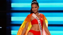 Bán kết Miss Universe 2022: Ngọc Châu khoe cơ bụng 6 múi, 'bung skill' với lối catwalk riêng