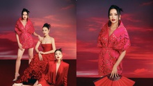 Hoa hậu Ngọc Châu rực rỡ sắc xuân cùng Á hậu Thảo Nhi Lê và Á hậu Thuỷ Tiên