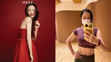 Cận cảnh body khó tin của "Hoa hậu đẹp nhất Hàn Quốc" Honey Lee sau 7 tháng sinh con 