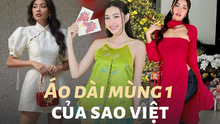 Áo dài local brand được sao Việt diện Mùng 1 Tết: thiết kế điệu đà siêu đẹp mắt, giá lại cực kỳ phải chăng