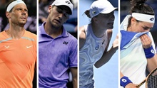 Cột mốc buồn lần đầu xảy ra ở Australian Open