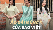 Ngắm áo dài mùng 3 Tết của mỹ nhân Việt: nhiều thiết kế đơn giản nhưng cực kỳ tinh tế, giá lại hợp lý với túi tiền 