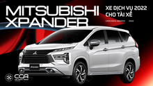 Mitsubishi Xpander thắng cách biệt giải 'Xe dịch vụ 2022 cho tài xế'