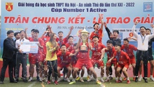 THPT Phan Huy Chú vô địch giải bóng đá học sinh THPT Hà Nội 2022