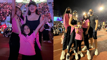 Phạm Quỳnh Anh đu concert BLACKPINK, bất ngờ trước khoảnh khắc đáng yêu của bạn trai với con gái