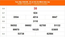 XSHCM 14/10, XSTP, Trực tiếp kết quả xổ số Hồ Chí Minh hôm nay thứ Bẩy ngày 14/10/2023