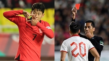 Có hành động fair-play sau khi ĐT Việt Nam bị thẻ đỏ, ngôi sao số 1 ĐT Hàn Quốc nhận mưa lời khen
