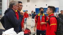 Gạt nỗi buồn thua Hàn Quốc 0-6, đội tuyển Việt Nam chia tay trước khi tập trung chuẩn bị cho vòng loại World Cup