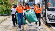 Thí sinh Miss Earth Việt Nam 2023 bị 'sốc' khi đi dọn rác