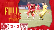 Kết quả bóng đá V-League hôm nay: Thanh Hóa chia điểm Hà Tĩnh trong màn rượt đuổi hấp dẫn