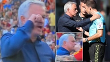 Mourinho bị đuổi vì chọc tức đối thủ ở phút thứ... 100, lỡ hẹn trận đại chiến với Inter Milan