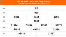 XSKG 29/10, kết quả xổ số Kiên Giang hôm nay 29/10/2023, XSKG ngày 29 tháng 10