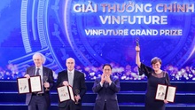 Chủ nhân Giải thưởng Chính VinFuture tiếp tục được trao giải Nobel