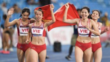Điền kinh thi đấu tiếp sức 4x400m nữ: Tranh chấp sòng phẳng