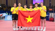 Đoàn Thể thao Việt Nam giành HCV thứ 2: Xuất sắc cầu mây