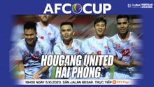 Nhận định bóng đá Hougang vs Hải Phòng (19h00 hôm nay), vòng bảng AFC Cup 