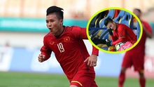 Quang Hải khóc nức nở sau khi ghi bàn giúp ĐT Việt Nam giành thắng lợi lịch sử ở giải châu Á, chủ tịch AFC nhắn tin chúc mừng