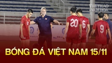 Tin nóng bóng đá Việt tối 15/11: ĐT Việt Nam đạt yêu cầu của HLV Troussier, Tuấn Hải tiếp tục được AFC vinh danh