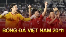 Tin nóng bóng đá Việt sáng 20/11: ĐT Việt Nam có tuổi trung bình trẻ nhất Đông Nam Á, HLV Iraq thêm áp lực