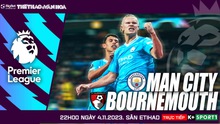 Nhận định bóng đá Man City vs Bournemouth (22h00 hôm nay 4/11), vòng 11 Ngoại hạng Anh