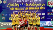 CLB bóng chuyền nữ Ninh Bình LPBank đăng quang ngôi vô địch giải VĐQG 2023