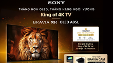 Sony BRAVIA XR OLED A95L chính thức có mặt tại Việt Nam sau khi đạt danh hiệu "King of 4K TV 2023"