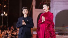 Hoa hậu Lương Thuỳ Linh làm vedette show 'Hừng Đông' của Dũng Nguyễn
