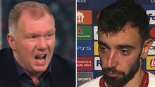 Ghi 1 bàn, góp 1 kiến tạo cho MU, Bruno Fernandes vẫn bị Paul Scholes mắng 'ngu ngốc'