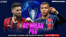 Nhận định bóng đá Milan vs PSG, vòng bảng Cúp C1  (03h00 hôm nay)