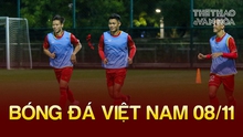 Tin nóng bóng đá Việt sáng 8/11: Hai cầu thủ ĐT Việt Nam tập riêng, AFC đánh giá cao CLB Hà Nội