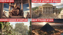 AI tái hiện lại 7 kỳ quan thế giới cổ xưa 