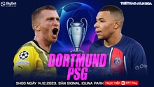 Nhận định bóng đá Dortmund vs PSG, Cúp C1 châu Âu vòng bảng (03h00 hôm nay 14/12)