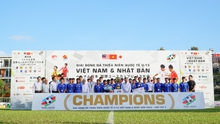 PVF vô địch giải bóng đá thiếu niên quốc tế U13 Việt Nam-Nhật Bản 2023