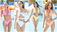 H'Hen Niê cá tính tới xem top 38 Miss Cosmo Vietnam 2023 trình diễn bikini