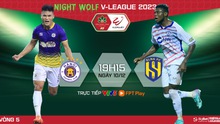 Nhận định bóng đá Hà Nội vs SLNA, V-League vòng 5 (19h15 hôm nay 10/12)