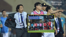 HLV Gong Oh Kyun nổi nóng đến mức cởi phăng áo, chờ thái độ phản ứng từ cầu thủ CLB Nam Định