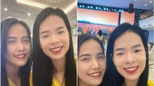 Hai hoa khôi tên Thúy của bóng chuyền Việt Nam gây ngỡ ngàng với nhan sắc thần tiên tỉ tỉ trong ngày đặc biệt