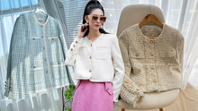 Tranh thủ blazer tweed đang sale ầm ầm, nàng công sở sắm ngay vài chiếc 